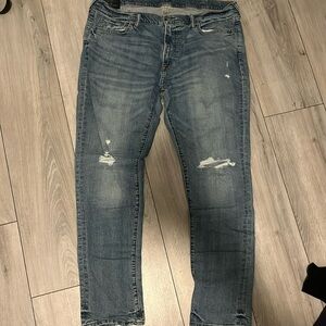Abercrombie & Fitch Rustin Athletic Skinny Jeans, size 38x32